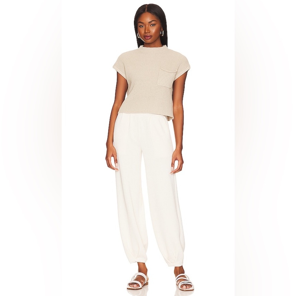 Free People Freya Sweater Set (XS): oatmeal bone combo